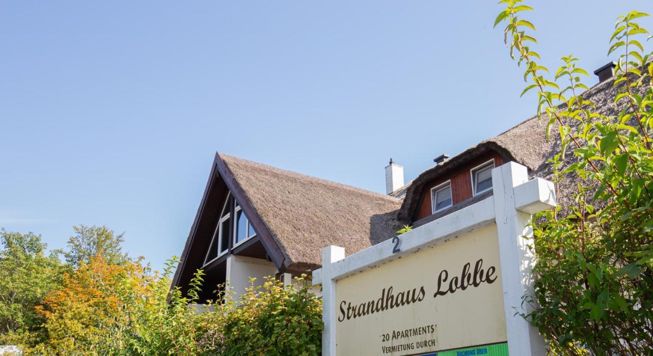 Ferienwohnung Sanddorn - Strandhaus 洛布 外观 照片